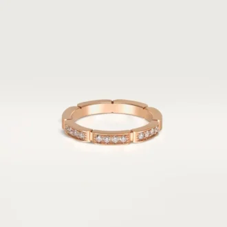 Alianza Maillon Panthere – Oro rosa, diamantes – Cartier