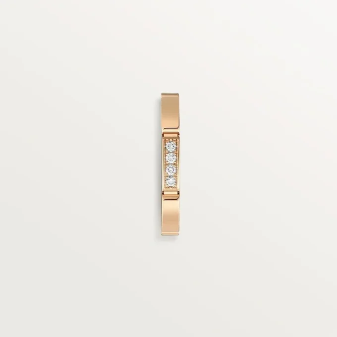 Alianza Maillon Panthere – Oro rosa, diamantes – Cartier