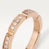 Alianza Maillon Panthere – Oro rosa, diamantes – Cartier