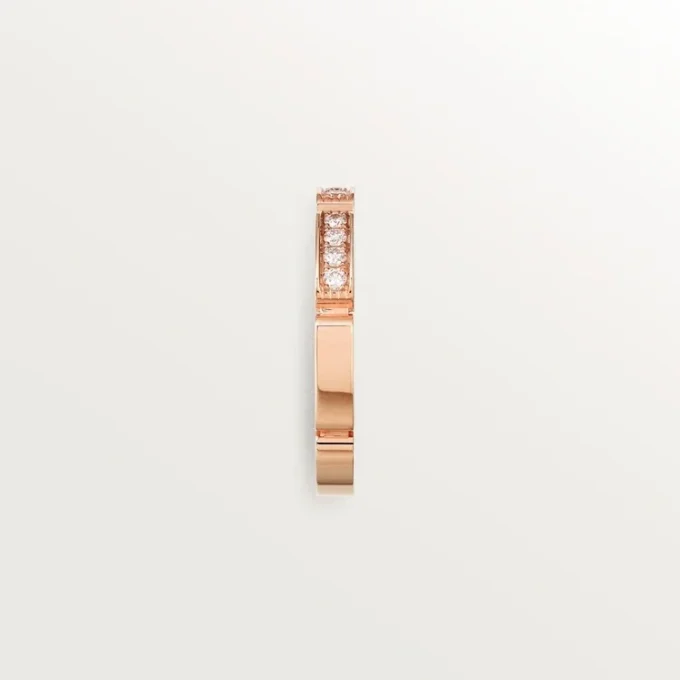 Alianza Maillon Panthere – Oro rosa, diamantes – Cartier