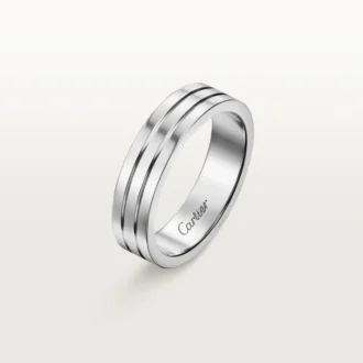 Alianza Trinity – Oro blanco – Cartier