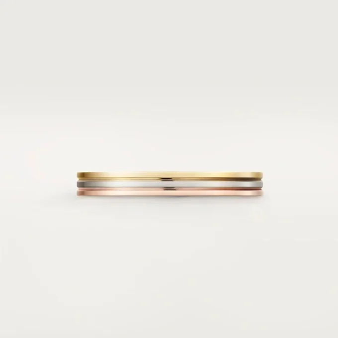 Alianza Trinity – Oro blanco, oro rosa, oro amarillo – Cartier
