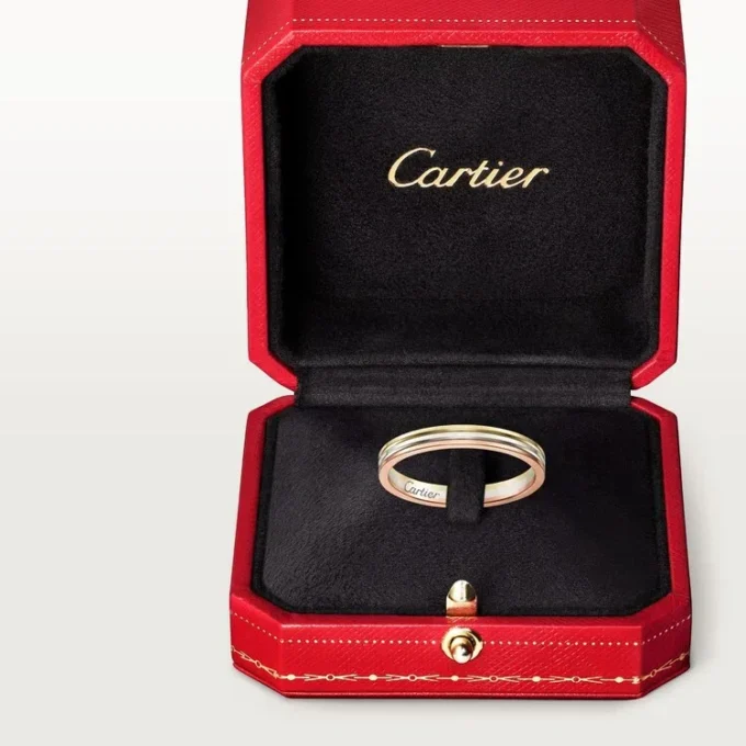Alianza Trinity – Oro blanco, oro rosa, oro amarillo – Cartier