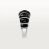 Anillo Cartier Libre Tressage, Metaquartzite, diamantes