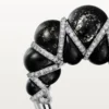 Anillo Cartier Libre Tressage, Metaquartzite, diamantes