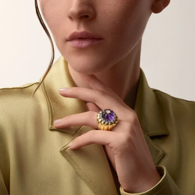 Anillo Cartier Libre Tuttitutti, amatista, diamantes
