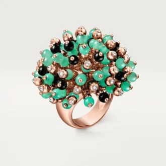 Anillo Cartier Libre Tuttitutti, crisoprasa