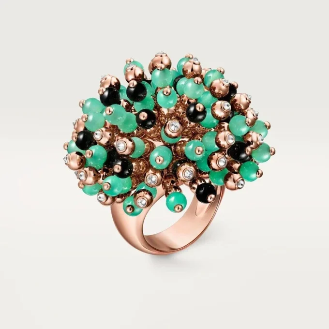 Anillo Cartier Libre Tuttitutti, crisoprasa