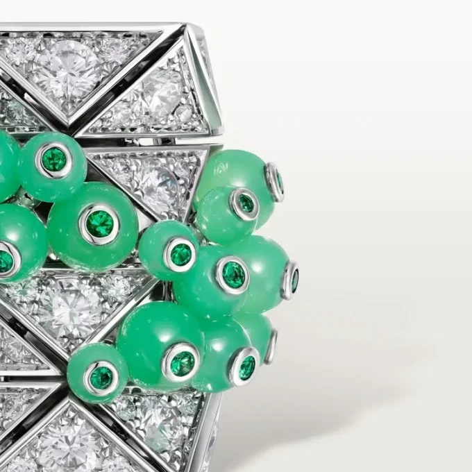 Anillo Cartier Libre Tuttitutti, crisoprasa