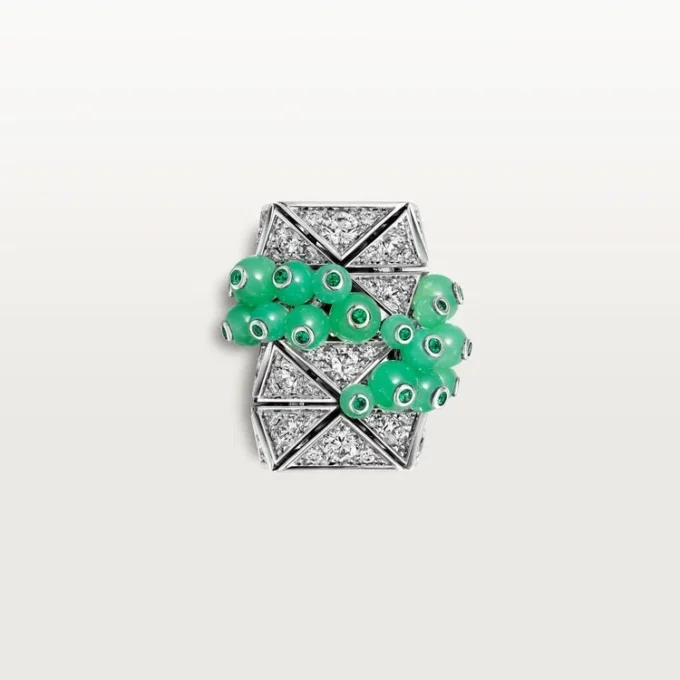 Anillo Cartier Libre Tuttitutti, crisoprasa