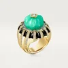 Anillo Cartier Libre Tuttitutti, crisoprasa, diamantes