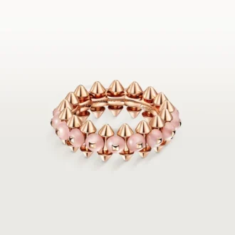 Anillo Clash De Cartier, calcedonia rosa