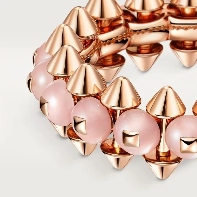 Anillo Clash De Cartier, calcedonia rosa