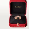 Anillo Clash De Cartier, calcedonia rosa