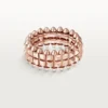 Anillo Clash De Cartier, doble fila
