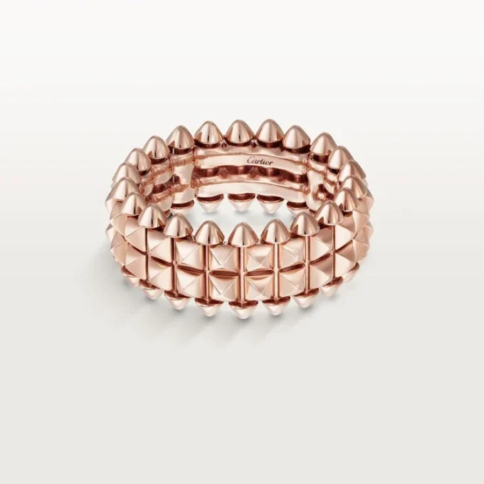 Anillo Clash De Cartier, doble fila