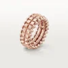 Anillo Clash De Cartier, doble fila