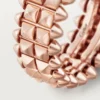 Anillo Clash De Cartier, doble fila