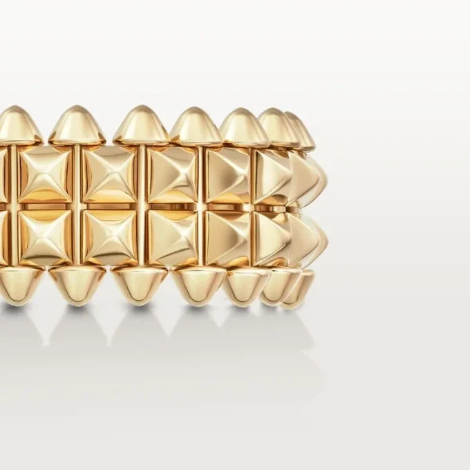 Anillo Clash De Cartier, doble fila