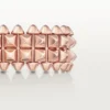 Anillo Clash De Cartier, doble fila