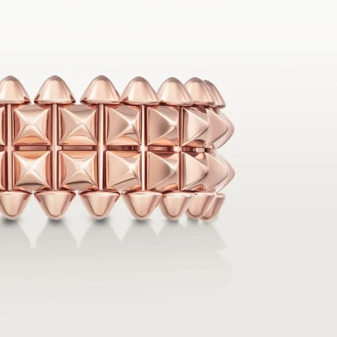Anillo Clash De Cartier, doble fila