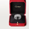Anillo Clash De Cartier, doble fila