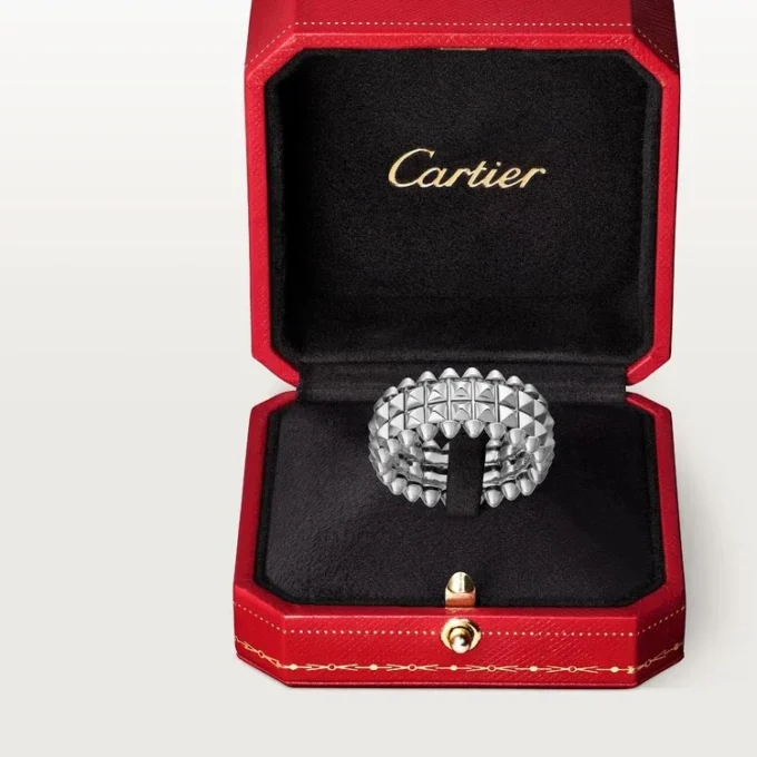Anillo Clash De Cartier, doble fila