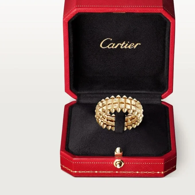 Anillo Clash De Cartier, doble fila