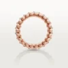 Anillo Clash de Cartier, doble fila, pavé