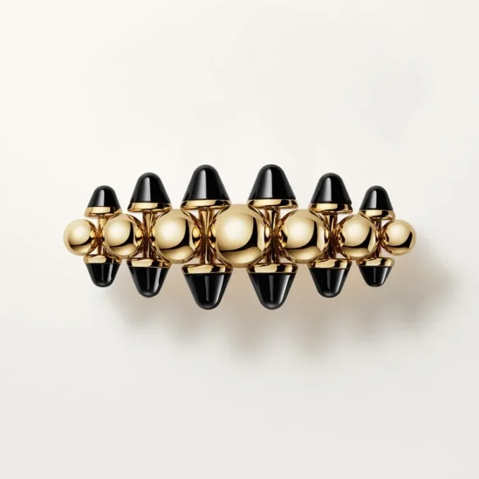 Anillo Clash De Cartier, modelo extragrande, ónix