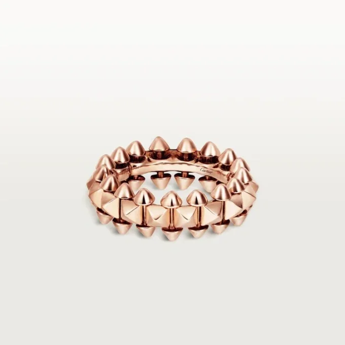 Anillo Clash De Cartier, modelo mediano – Oro rosa – Cartier