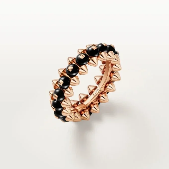 Anillo Clash De Cartier, ónix