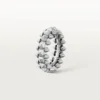 Anillo Clash De Cartier – Oro blanco, modelo mediano | Cartier Us