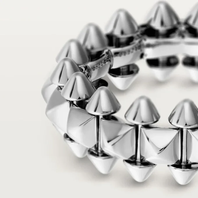 Anillo Clash De Cartier – Oro blanco, modelo mediano | Cartier Us