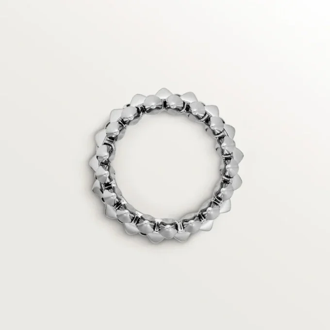 Anillo Clash De Cartier – Oro blanco, modelo mediano | Cartier Us