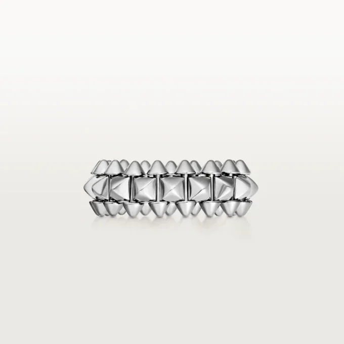 Anillo Clash De Cartier – Oro blanco, modelo mediano | Cartier Us