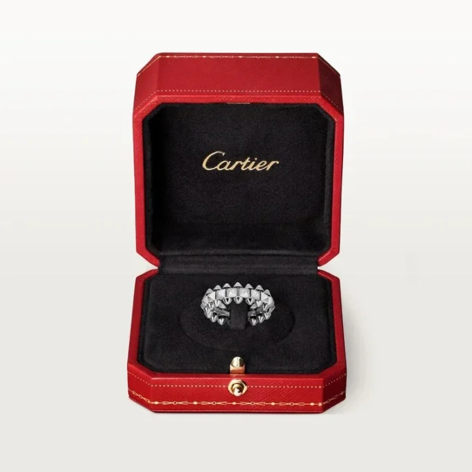 Anillo Clash De Cartier – Oro blanco, modelo mediano | Cartier Us