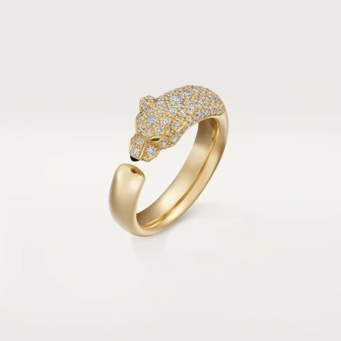 Anillo de diamantes Panthere de Cartier, oro amarillo | Cartier EE. UU.