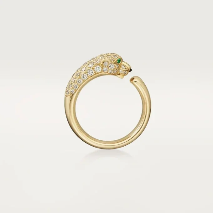 Anillo de diamantes Panthere de Cartier, oro amarillo | Cartier EE. UU.