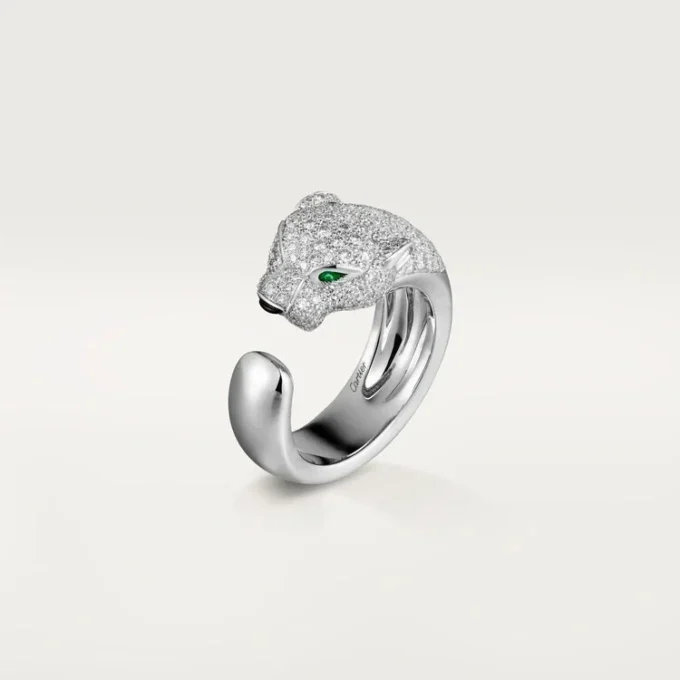 Anillo de diamantes Panthere de Cartier, oro blanco | Cartier EE. UU.