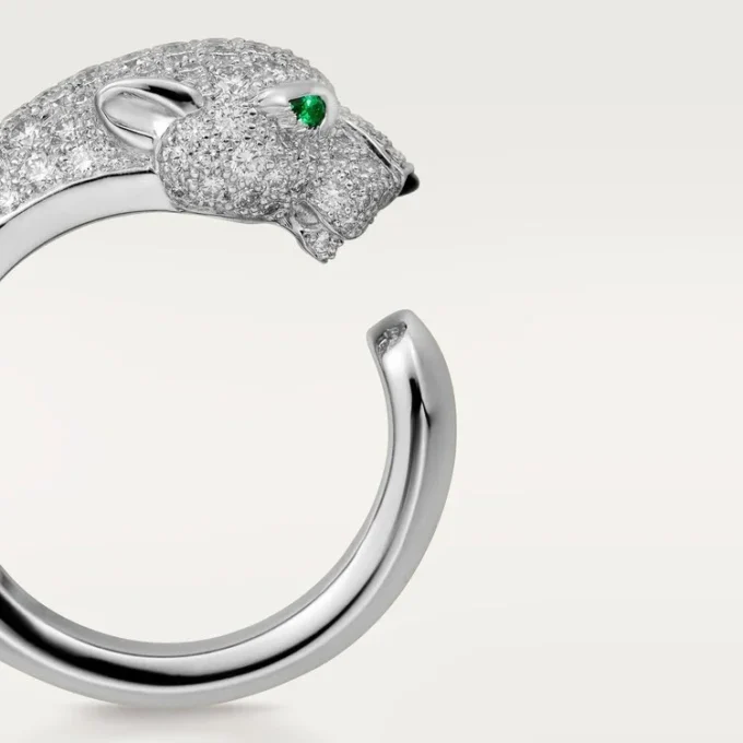 Anillo de diamantes Panthere de Cartier, oro blanco | Cartier EE. UU.