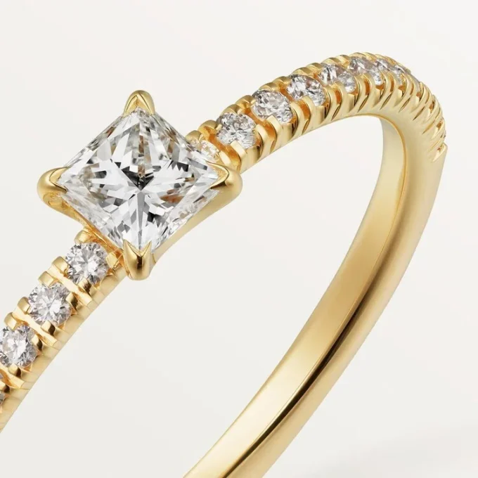 Anillo Etincelle de Cartier – Oro amarillo, diamantes – Cartier Anillo Etincelle de Cartier – Oro amarillo, diamantes – Cartier