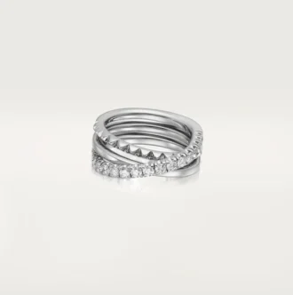 Anillo Etincelle De Cartier – Oro blanco, diamantes – Cartier