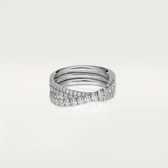 Anillo Etincelle De Cartier – Oro blanco, diamantes – Cartier