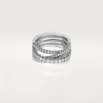 Anillo Etincelle De Cartier – Oro blanco, diamantes – Cartier