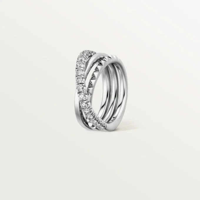 Anillo Etincelle De Cartier – Oro blanco, diamantes – Cartier