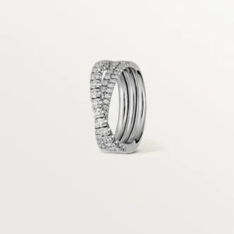 Anillo Etincelle De Cartier – Oro blanco, diamantes – Cartier