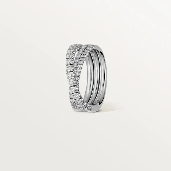 Anillo Etincelle De Cartier – Oro blanco, diamantes – Cartier