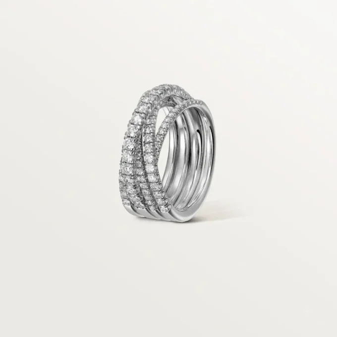 Anillo Etincelle De Cartier – Oro blanco, diamantes – Cartier