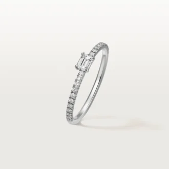 Anillo Etincelle De Cartier – Oro blanco, diamantes – Cartier